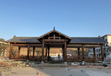 古建長廊多少錢一米,防腐木長廊價格多少錢,木制長廊每平米價格